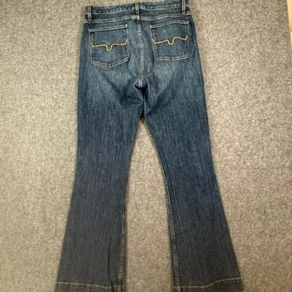 Kimes Ranch Jennifer Womens Jeans Blue Flare Leg Denim Western Style Size 12 - Picture 3 of 12